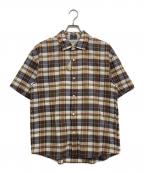YAECAヤエカ）の古着「COMFORT SHIRT EXTRA WIDE」｜ブラウン