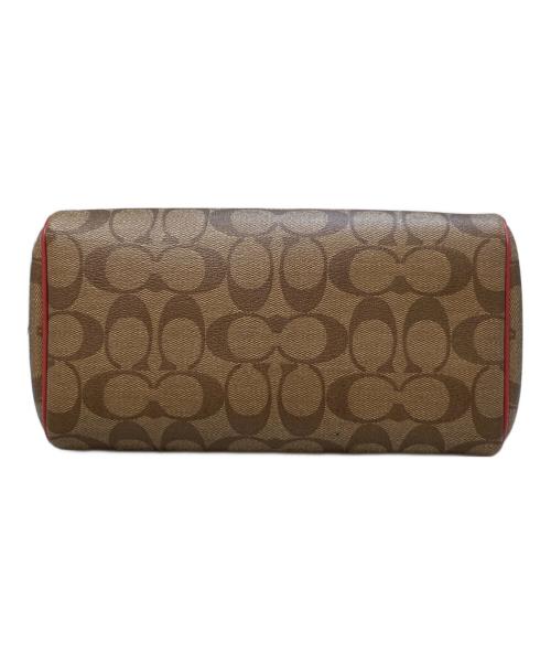 COACH（コーチ）COACH (コーチ) ミニボストンバッグ レッドの古着・服飾アイテム