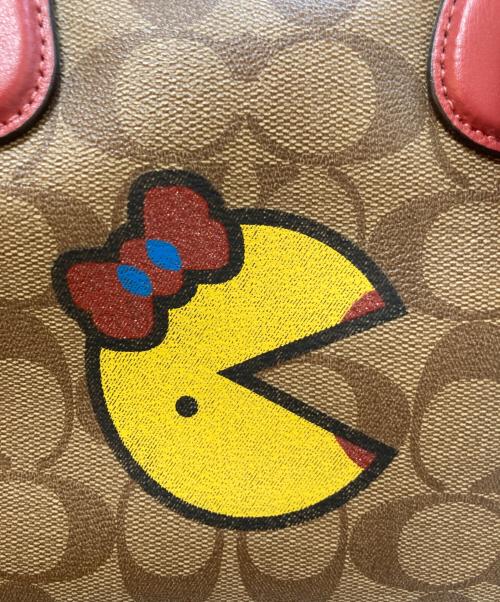 COACH（コーチ）COACH (コーチ) ミニボストンバッグ レッドの古着・服飾アイテム