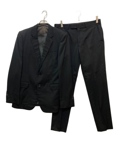 JOHN LAWRENCE SULLIVAN（ジョン ローレンス サリバン）JOHN LAWRENCE SULLIVAN (ジョン ローレンス サリバン) ウール2Bジャケットセットアップ　JLS-01-09 ブラック サイズ:40の古着・服飾アイテム