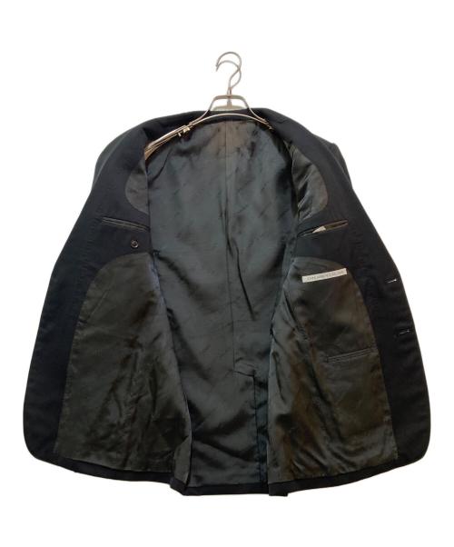 JOHN LAWRENCE SULLIVAN（ジョン ローレンス サリバン）JOHN LAWRENCE SULLIVAN (ジョン ローレンス サリバン) ウール2Bジャケットセットアップ　JLS-01-09 ブラック サイズ:40の古着・服飾アイテム