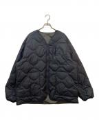 THE NORTHFACE PURPLELABELザ・ノースフェイス パープルレーベル）の古着「Field Reversible Down Cardigan」｜ネイビー