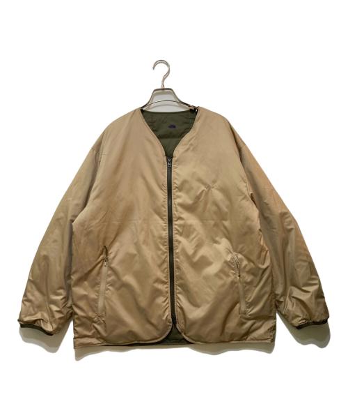 THE NORTHFACE PURPLELABEL（ザ・ノースフェイス パープルレーベル）THE NORTHFACE PURPLELABEL (ザ・ノースフェイス パープルレーベル) Field Reversible Down Cardigan オリーブ サイズ:Lの古着・服飾アイテム