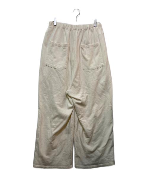 ANCELLM（アンセルム）ANCELLM (アンセルム) TUCK SWEAT PANTS ホワイト サイズ:2の古着・服飾アイテム