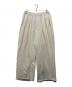 ANCELLM（アンセルム）の古着「TUCK SWEAT PANTS」｜ホワイト