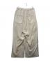ANCELLM (アンセルム) TUCK SWEAT PANTS ホワイト サイズ:2：14000円