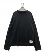 JIL SANDER+ジルサンダープラス）の古着「ロングスリーブカットソー」｜ブラック