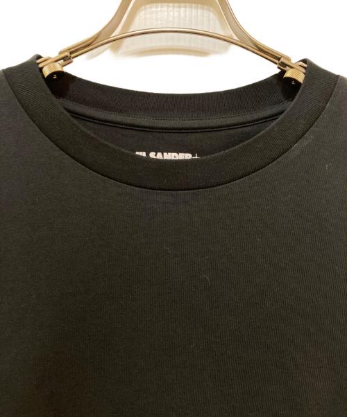 JIL SANDER+（ジルサンダープラス）JIL SANDER+ (ジルサンダープラス) ロングスリーブカットソー ブラック サイズ:XXLの古着・服飾アイテム