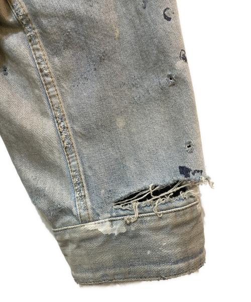 ANCELLM（アンセルム）ANCELLM (アンセルム) CRASH DENIM JACKET type-2 インディゴ サイズ:3の古着・服飾アイテム