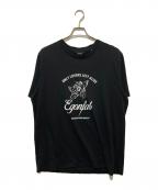EGONLABエゴンラボ）の古着「プリントTシャツ」｜ブラック