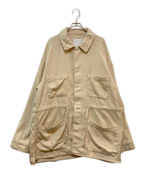 ANCELLM（アンセルム）ANCELLM (アンセルム) PILLING SHIRT JACKET ベージュ サイズ:2の古着・服飾アイテム