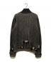 MM6 Maison Margiela (エムエムシックスメゾンマルジェラ) Distressed Rib Zip Cardigan ブラック サイズ:XL：43000円