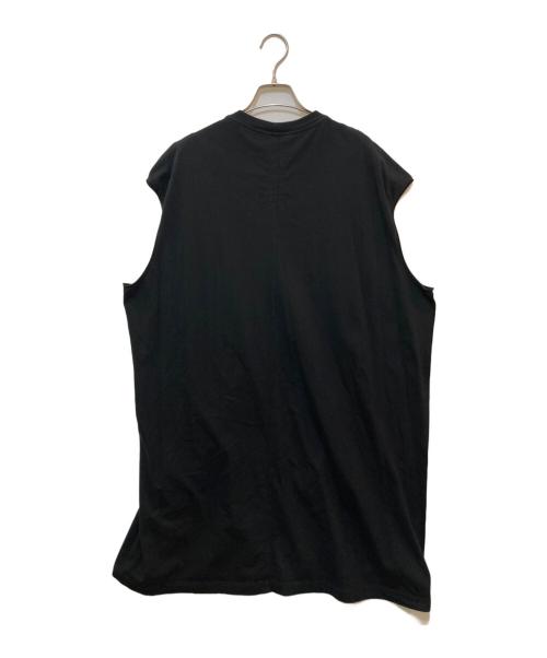 RICK OWENS（リックオウエンス）RICK OWENS (リックオウエンス) Tarp Tee ブラック サイズ:Lの古着・服飾アイテム