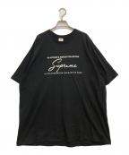 SUPREME×MARTINE ROSEシュプリーム×マーティン・ローズ）の古着「TEE」｜ブラック