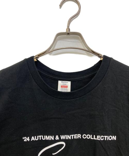 SUPREME（シュプリーム）SUPREME (シュプリーム) MARTINE ROSE (マーティン・ローズ) TEE ブラック サイズ:XXLの古着・服飾アイテム