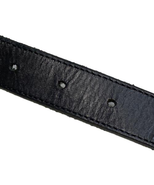 CELINE（セリーヌ）CELINE (セリーヌ) ウエスタンレザーベルト　F-NE-2283 ブラックの古着・服飾アイテム