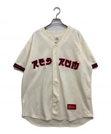 SUPREME（シュプリーム）の古着「red Rum Baseball Jersey」｜ホワイト