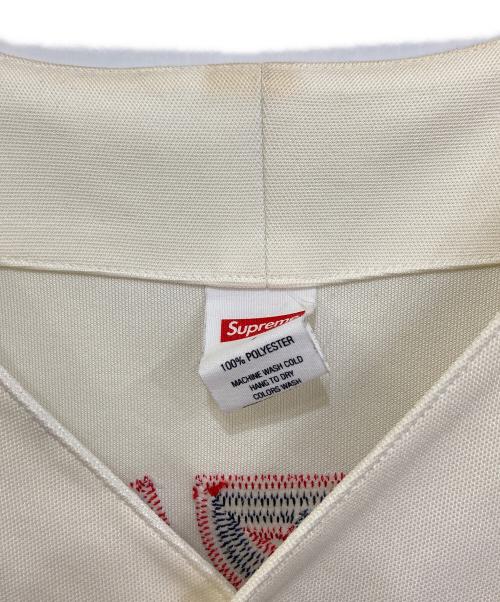 SUPREME（シュプリーム）SUPREME (シュプリーム) red Rum Baseball Jersey ホワイト サイズ:Lの古着・服飾アイテム