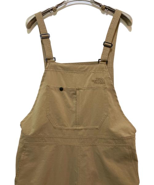 THE NORTH FACE（ザ ノース フェイス）THE NORTH FACE (ザ ノース フェイス) TNF ビーフリー オーバーオール ベージュ サイズ:Mの古着・服飾アイテム