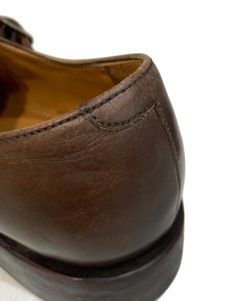 Jalan Sriwijaya（ジャランスリウァヤ）Jalan Sriwijaya (ジャランスリウァヤ) ダブルモンクストラップシューズ ブラウン サイズ:6の古着・服飾アイテム