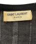 中古・古着 Saint Laurent Paris (サンローランパリ) ラメストライプウールシャツ ブラック サイズ:サイズ表記なし：18000円