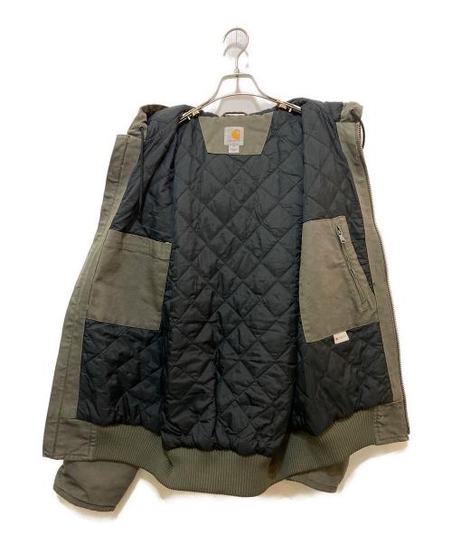 CarHartt（カーハート）CarHartt (カーハート) WASHED DUCK INSULATED ACTIVE JACKET モスグリーン サイズ:Mの古着・服飾アイテム