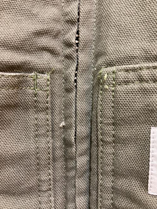 CarHartt（カーハート）CarHartt (カーハート) WASHED DUCK INSULATED ACTIVE JACKET モスグリーン サイズ:Mの古着・服飾アイテム