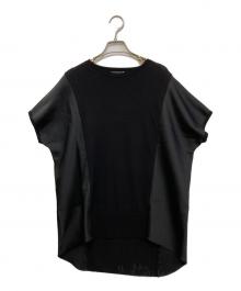 theory luxe（セオリーリュクス）の古着「Kensington Bimba/切替ブラウス」｜ブラック