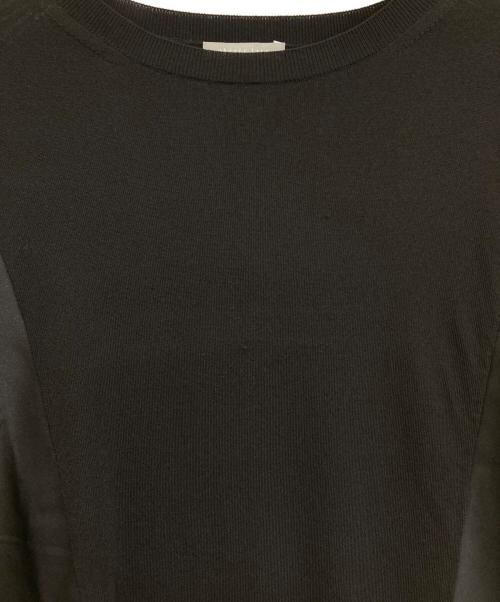 theory luxe（セオリーリュクス）theory luxe (セオリーリュクス) Kensington Bimba/切替ブラウス ブラック サイズ:38の古着・服飾アイテム