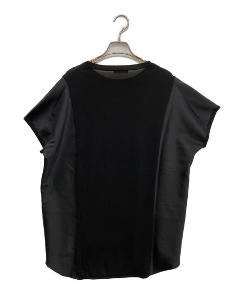 theory luxe（セオリーリュクス）theory luxe (セオリーリュクス) Kensington Bimba/切替ブラウス ブラック サイズ:38の古着・服飾アイテム