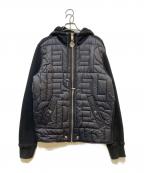 DIESELディーゼル）の古着「ダウン切替2WAYジャケット」｜ブラック