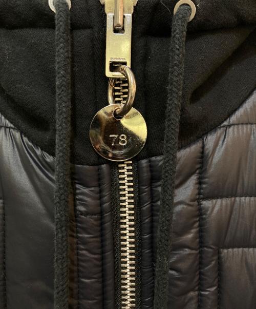 DIESEL（ディーゼル）DIESEL (ディーゼル) ダウン切替2WAYジャケット ブラック サイズ:Lの古着・服飾アイテム