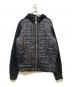 DIESEL（ディーゼル）の古着「ダウン切替2WAYジャケット」｜ブラック