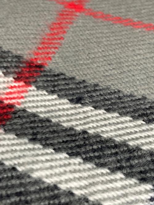 Burberry's（バーバリーズ）Burberry's (バーバリーズ) カシミヤノヴァチェックマフラー グレー 未使用品の古着・服飾アイテム