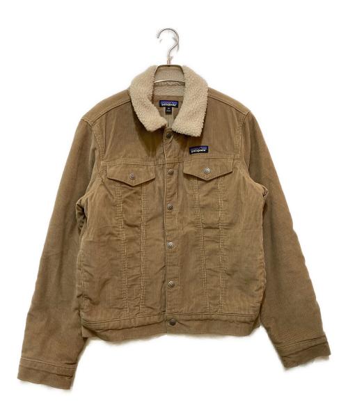 Patagonia（パタゴニア）Patagonia (パタゴニア) M's Pile Lined Trucker Jkt ベージュ サイズ:XSの古着・服飾アイテム