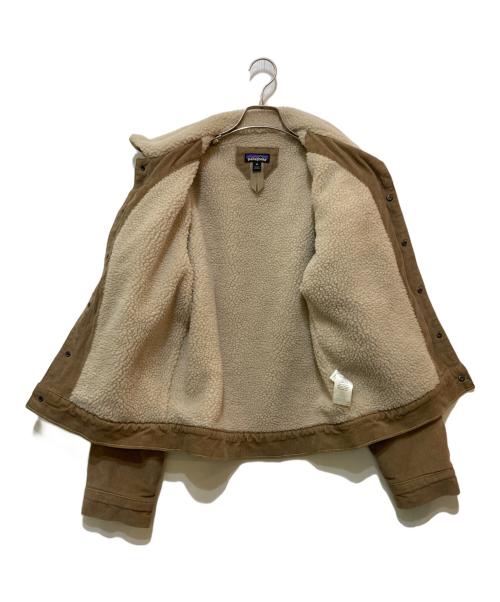 Patagonia（パタゴニア）Patagonia (パタゴニア) M's Pile Lined Trucker Jkt ベージュ サイズ:XSの古着・服飾アイテム