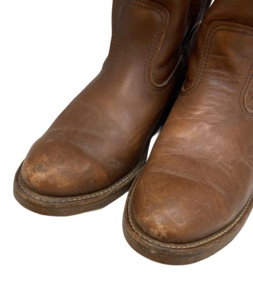RED WING（レッドウィング）RED WING (レッドウィング) ペコスブーツ ブラウン サイズ:65Eの古着・服飾アイテム