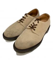 SOLOVAIR（ソロヴェアー）の古着「スウェードシューズ　14533」｜ベージュ