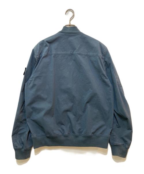 STONE ISLAND（ストーンアイランド）STONE ISLAND (ストーンアイランド) Dyed Bomber Jacket　801542510 ブルー サイズ:Sの古着・服飾アイテム