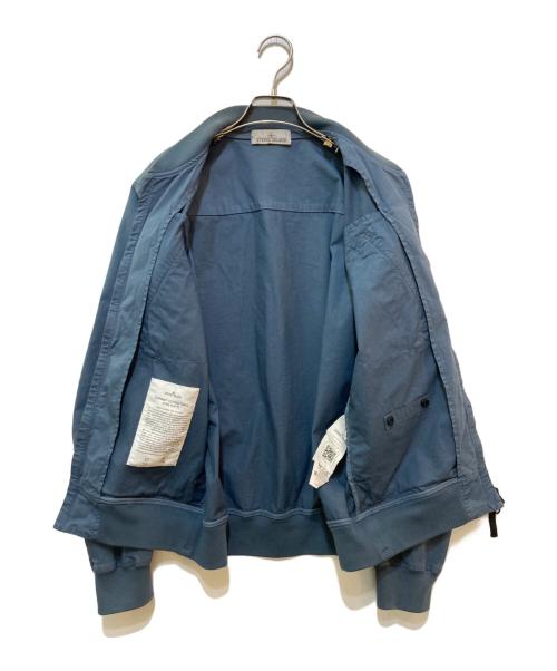 STONE ISLAND（ストーンアイランド）STONE ISLAND (ストーンアイランド) Dyed Bomber Jacket　801542510 ブルー サイズ:Sの古着・服飾アイテム