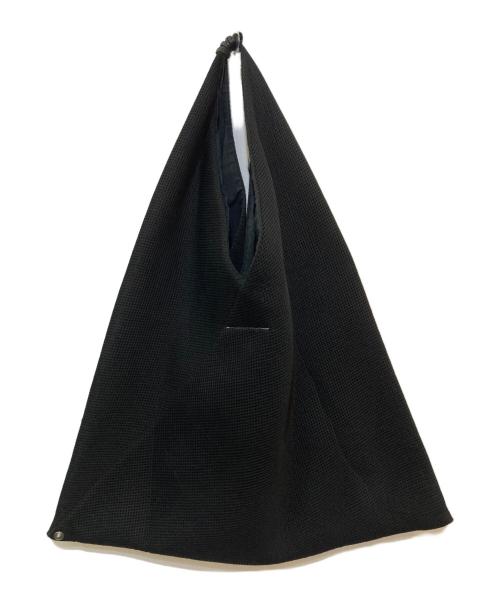 MM6 Maison Margiela（エムエムシックスメゾンマルジェラ）MM6 Maison Margiela (エムエムシックスメゾンマルジェラ) トライアングルメッシュトートバッグ　S54WD0005 ブラックの古着・服飾アイテム