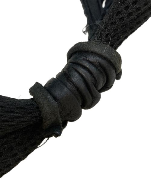 MM6 Maison Margiela（エムエムシックスメゾンマルジェラ）MM6 Maison Margiela (エムエムシックスメゾンマルジェラ) トライアングルメッシュトートバッグ　S54WD0005 ブラックの古着・服飾アイテム