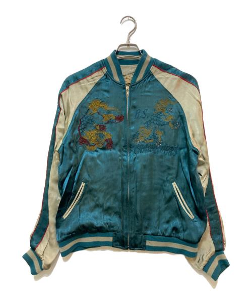 BACK STREET CRAWLER（バックストリートクローラー）BACK STREET CRAWLER (バックストリートクローラー) リバーシブルスカジャン ブルー サイズ:Mの古着・服飾アイテム