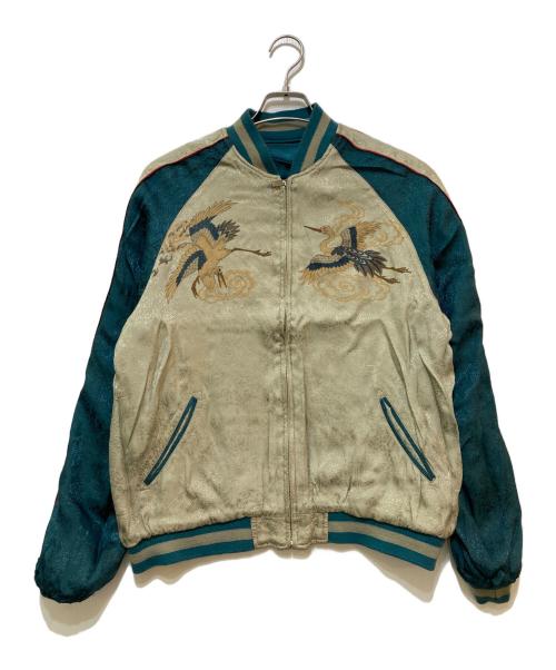 BACK STREET CRAWLER（バックストリートクローラー）BACK STREET CRAWLER (バックストリートクローラー) リバーシブルスカジャン ブルー サイズ:Mの古着・服飾アイテム