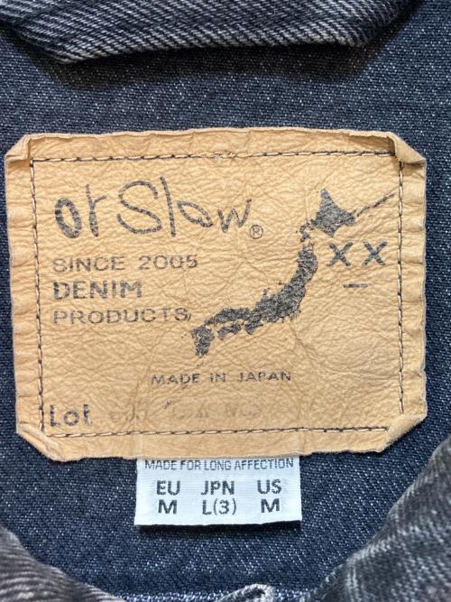 orSlow（オアスロウ）orSlow (オアスロウ) SUPER DAD'S FIT G-JACKET BLACK ブラック サイズ:Mの古着・服飾アイテム