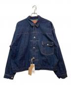 orSlow×BEAMSオアスロウ×ビームス）の古着「別注Light Weight Selvedge Denim Type 1 Jacket」｜インディゴ