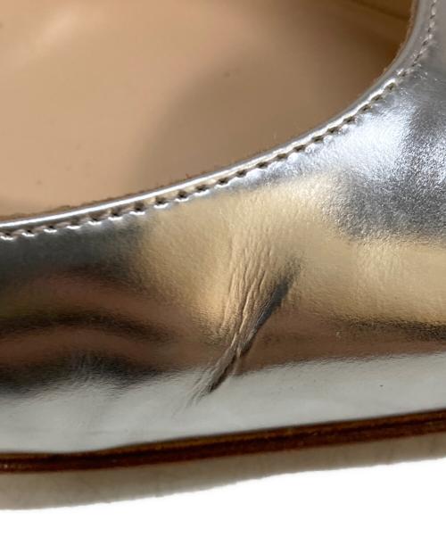 Manolo Blahnik（マノロブラニク）Manolo Blahnik (マノロブラニク) KIETTA シルバー サイズ:36の古着・服飾アイテム