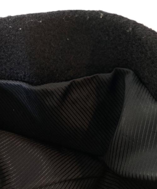 TOMORROW LAND collection（トゥモローランドコレクション）TOMORROW LAND collection (トゥモローランドコレクション) ピュアカシミヤ ノーカラーコート ネイビー サイズ:36の古着・服飾アイテム