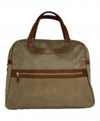 JACQUES LE CORREジャックルコー）の古着「ハラコボストンバッグ」｜ベージュ