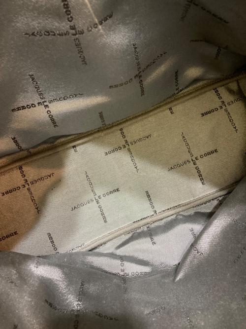 JACQUES LE CORRE（ジャックルコー）JACQUES LE CORRE (ジャックルコー) ハラコボストンバッグ ベージュの古着・服飾アイテム